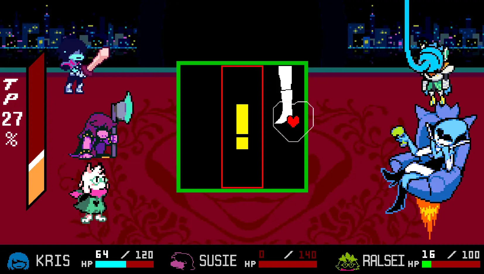 Queen character from Deltarune Chapter 2