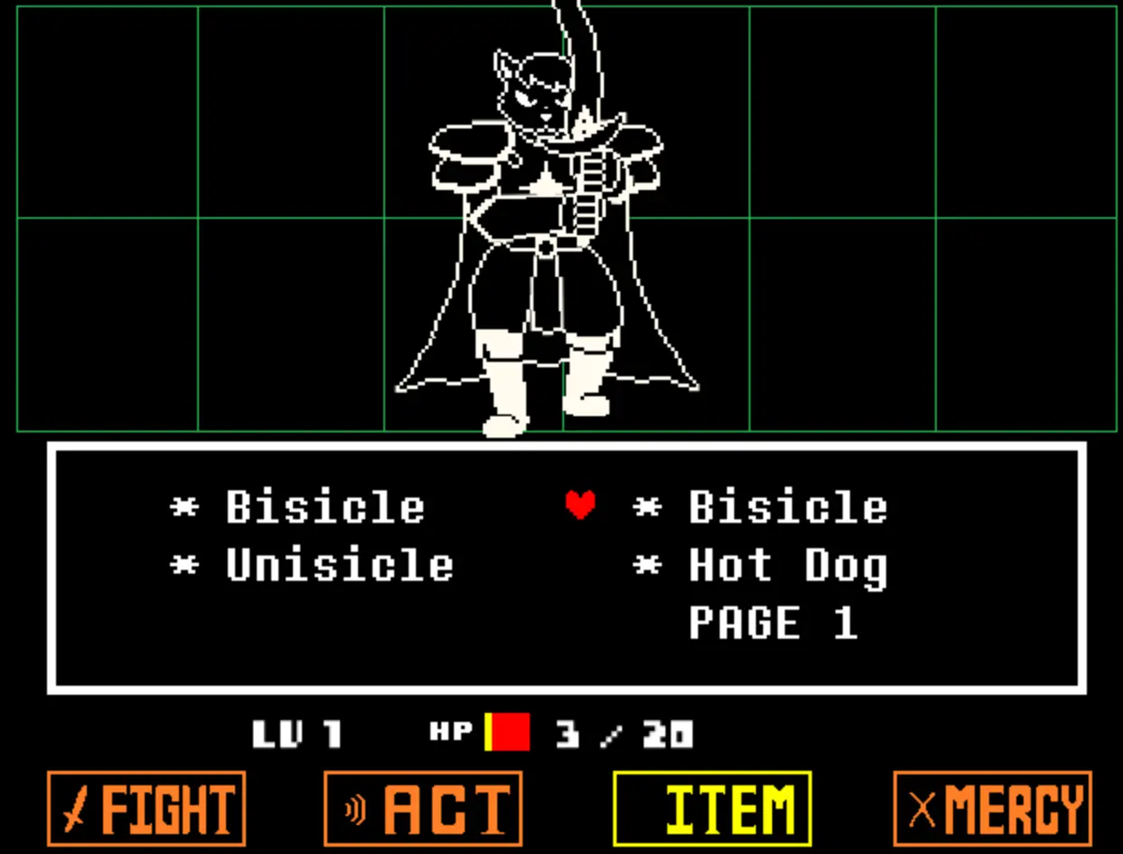 Sir Kain yawning while launching sword and bomb attacks