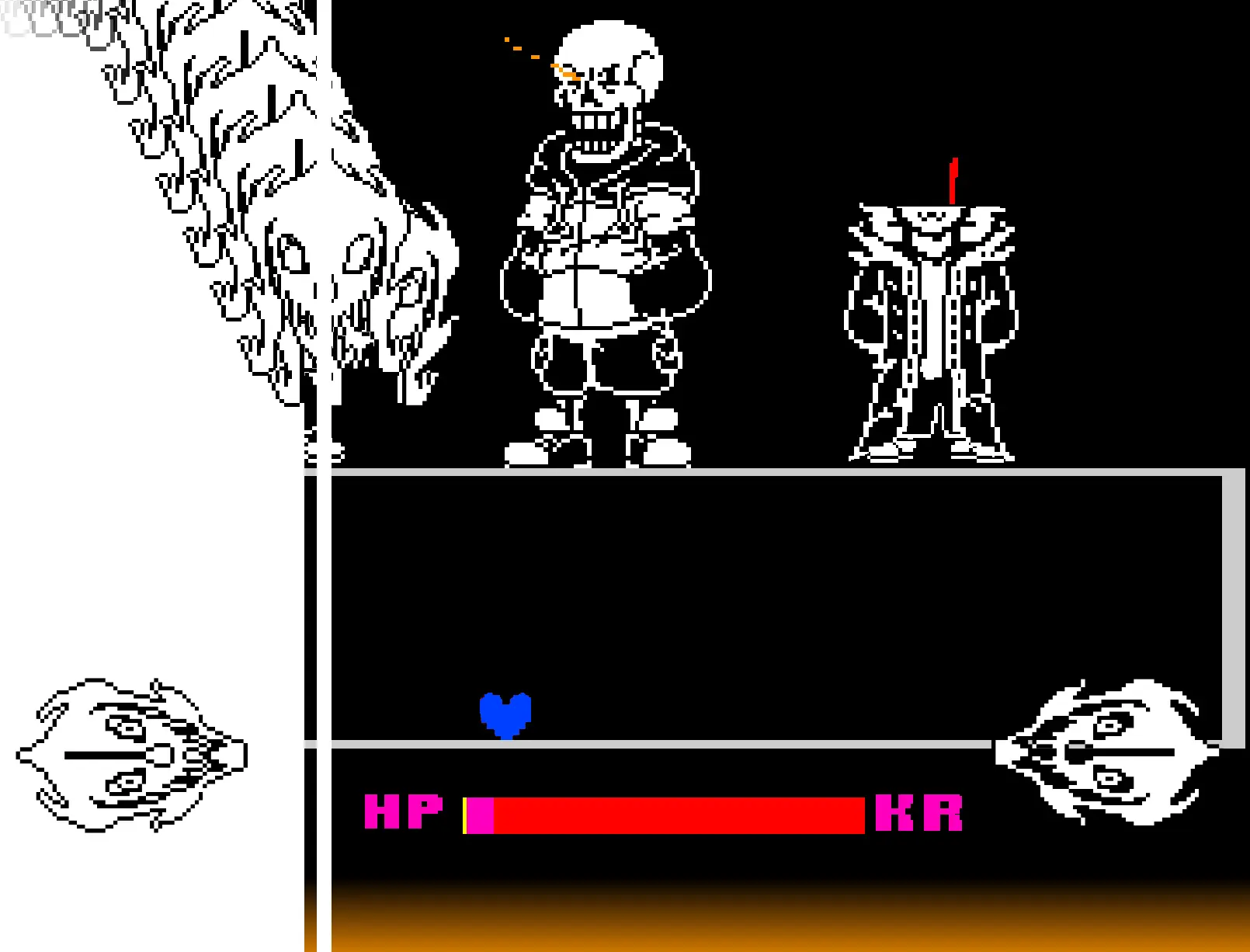 Swap Time Trio AU Battle Screenshot