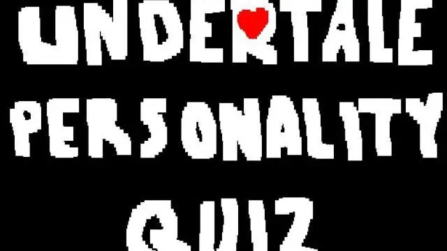 Undertale Personality Quiz