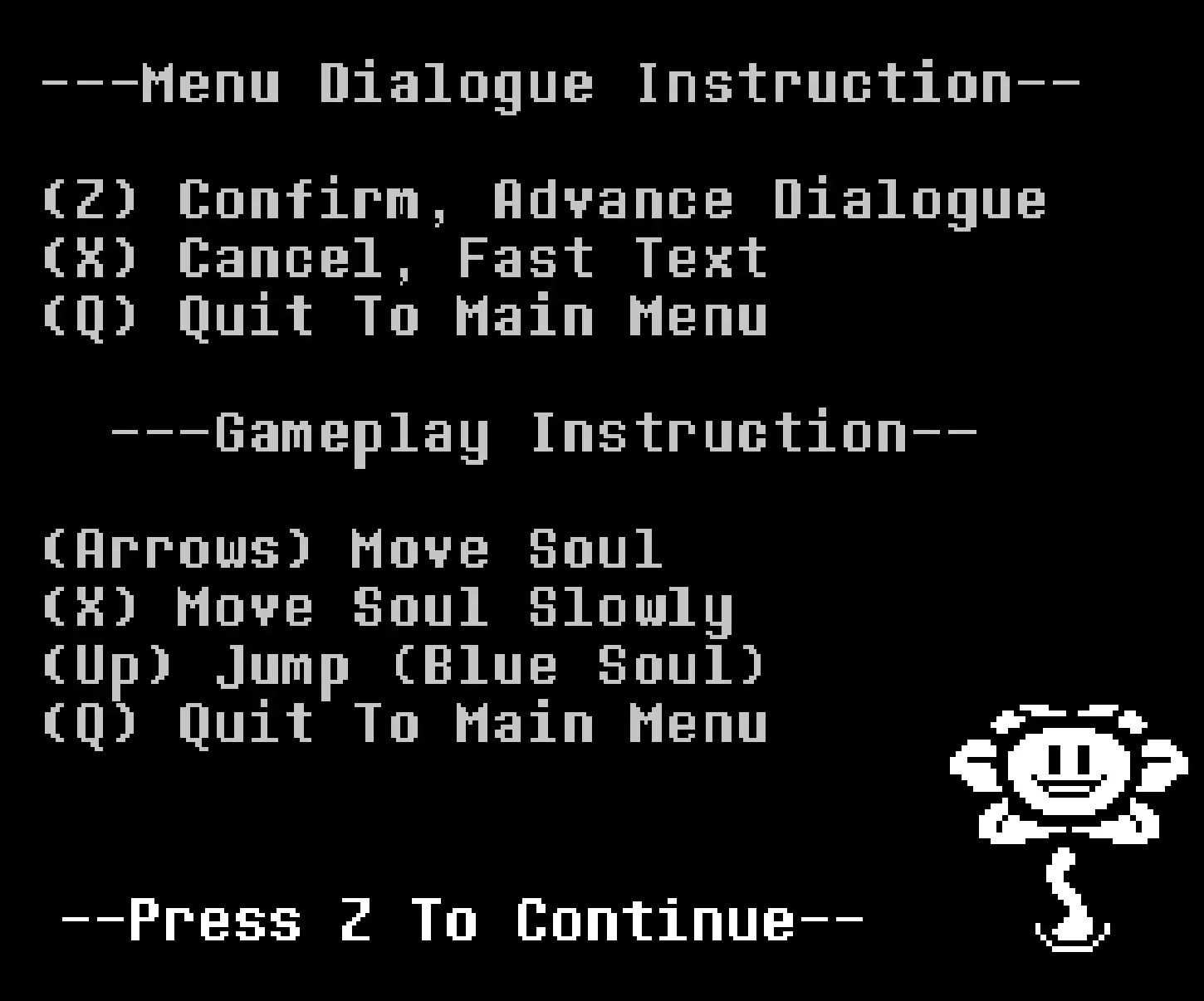 Undertale Rejuvenation Gameplay Screenshot